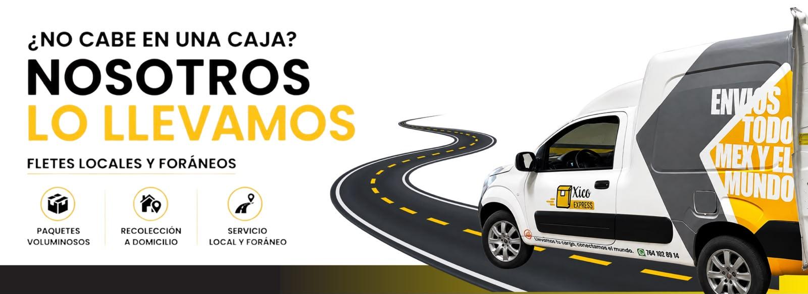 ¿No cabe en una caja? Nosotros lo llevamos. Fletes locales y foráneos: paquetes voluminosos, recolección a domicilio y servicio local y foráneo.